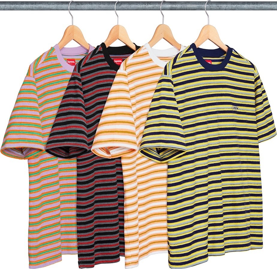 Multi Stripe Terry Tee